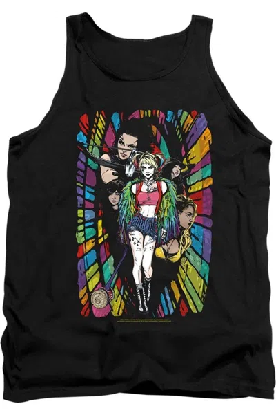Gildan Birds Of Prey Color Corridor Adult Tank Top In Black