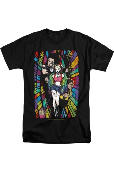 Gildan Birds Of Prey Color Corridor Short Sleeve Adult Tall Tee / T-shirt In Black