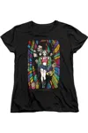 Gildan Birds Of Prey Birds Of Prey Logo Short Sleeve Women´s Tee / T-shirt In Black