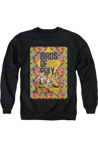 Gildan Birds Of Prey Couch Adult Crewneck Sweatshirt In Black