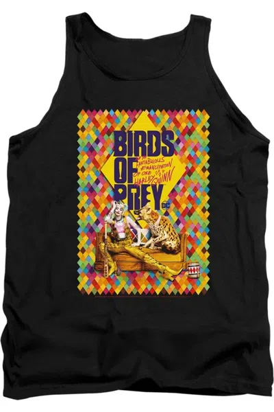 Gildan Birds Of Prey Couch Adult Tank Top In Black