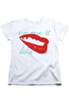 Gildan Birds Of Prey Face It Short Sleeve Women´s Tee / T-shirt In White