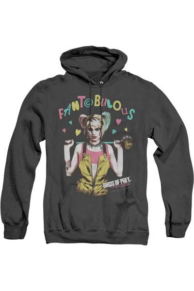 Gildan Birds Of Prey Fantabulous Adult Heather Hoodie / Hooded Sweatshirt In Black