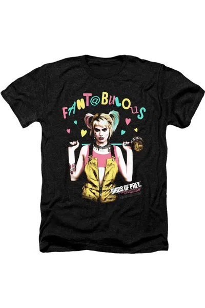 Gildan Birds Of Prey Fantabulous Adult Heather Tee / T-shirt In Black