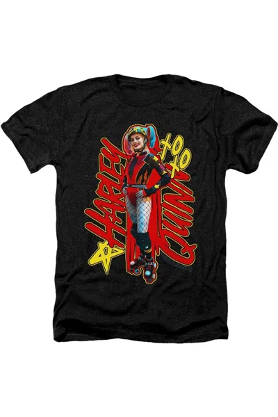 Gildan Birds Of Prey Harleymania Adult Heather Tee / T-shirt In Black