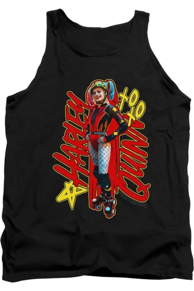Gildan Birds Of Prey Harleymania Adult Tank Top In Black