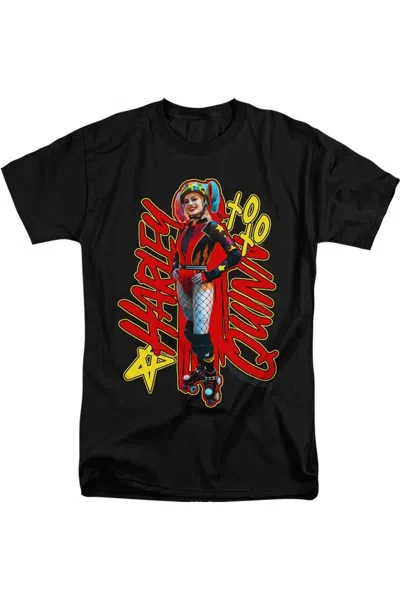 Gildan Birds Of Prey Harleymania Short Sleeve Adult Tall Tee / T-shirt In Black