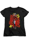 Gildan Birds Of Prey Harleymania Short Sleeve Women´s Tee / T-shirt In Black