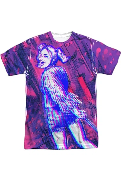 Gildan Birds Of Prey Harleys Night Out Short Sleeve Adult Poly Crew Tee / T-shirt In White