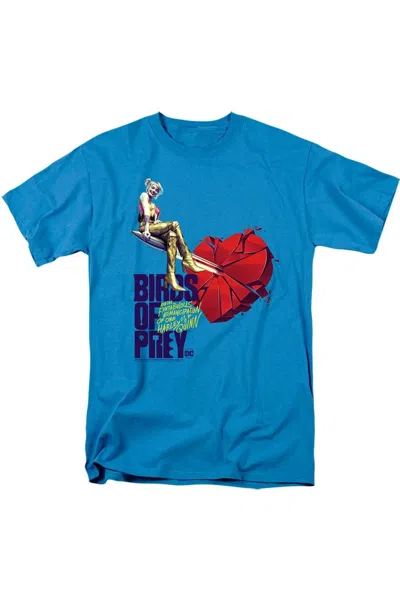 Gildan Birds Of Prey Heart Short Sleeve Adult Tee / T-shirt In Blue