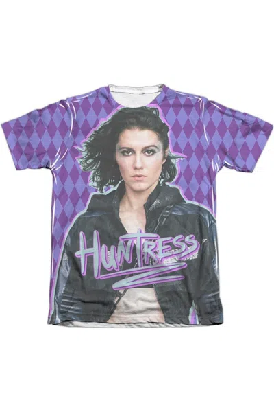 Gildan Birds Of Prey Huntress Adult Poly/cotton Short Sleeve Tee / T-shirt In White