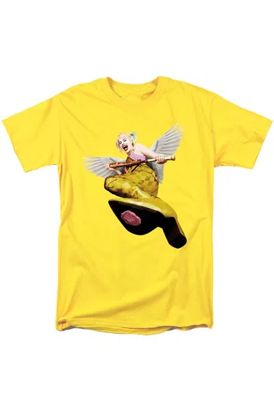 Gildan Birds Of Prey Kick Short Sleeve Adult Tee / T-shirt In Yellow