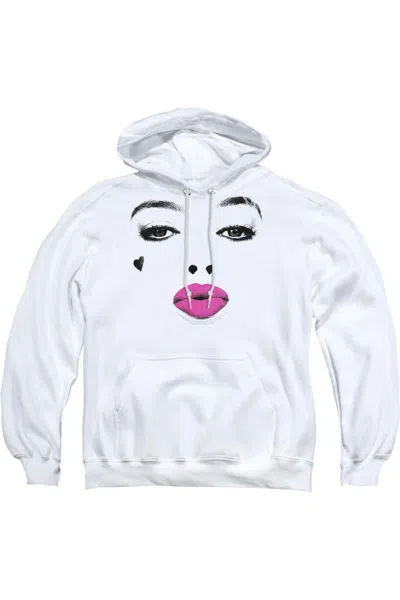 Gildan Birds Of Prey Kiss Adult Pull Over Hoodie / Hooded Sweatshirt In White