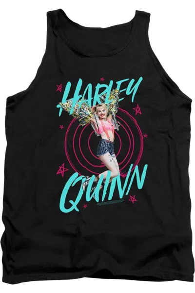 Gildan Birds Of Prey On Target Adult Tank Top In Black