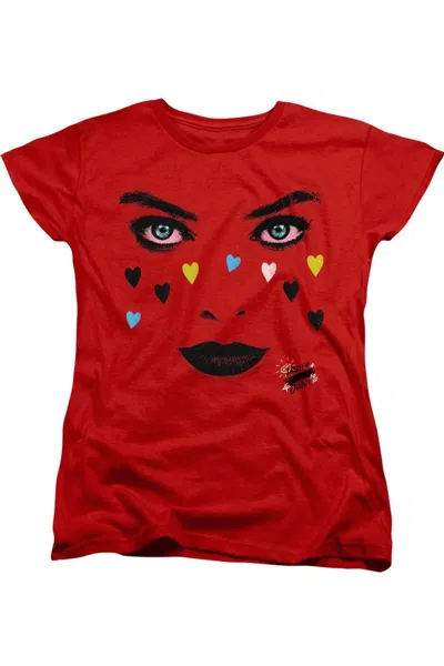 Gildan Birds Of Prey Red Harley Short Sleeve Women´s Tee / T-shirt