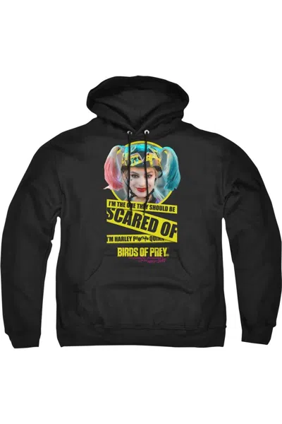 Gildan Birds Of Prey Scared Of Adult Pull Over Hoodie / Hooded Sweatshirt In Black