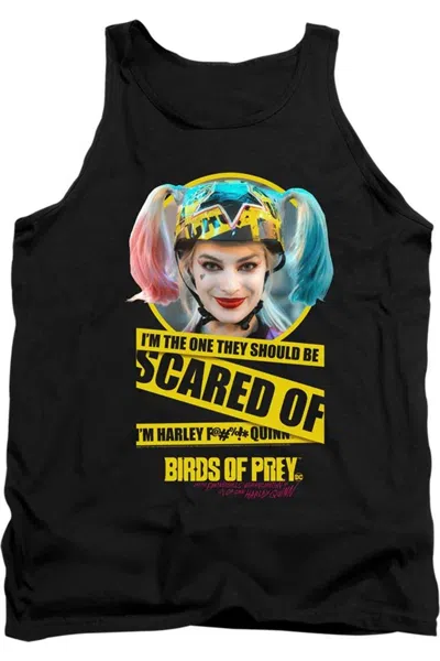 Gildan Birds Of Prey Scared Of Adult Tank Top In Black