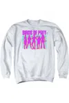Gildan Birds Of Prey Silhouettes Adult Crewneck Sweatshirt In White