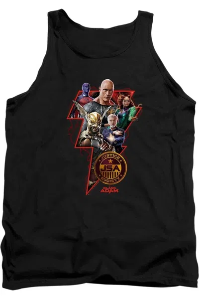 Gildan Black Adam Black Adam Character Bolt Adult Tank Top