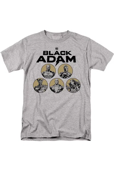 Gildan Black Adam Black Adam Contrast Group Short Sleeve Adult Tee / T-shirt In Multi