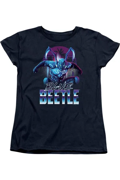 Gildan Blue Beetle (2023) City Protector Short Sleeve Women´s Tee / T-shirt