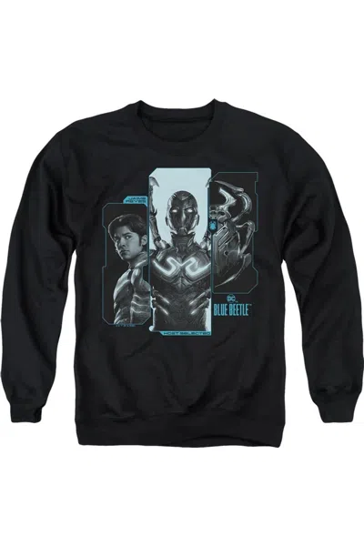 Gildan Blue Beetle (2023) Host Reyes Adult Crewneck Sweatshirt In Black