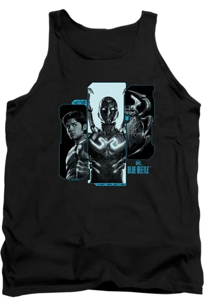 Gildan Blue Beetle (2023) Host Reyes Adult Tank Top In Black