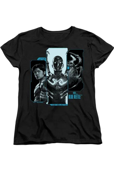 Gildan Blue Beetle (2023) Host Reyes Short Sleeve Women´s Tee / T-shirt In Black