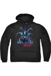 Gildan Blue Beetle (2023) Leaping Triangle Adult Pull Over Hoodie / Hooded Sweatshirt In Black