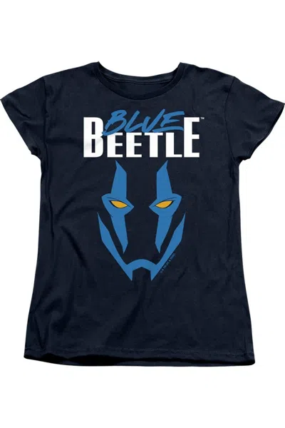 Gildan Blue Beetle (2023) Mask Short Sleeve Women´s Tee / T-shirt