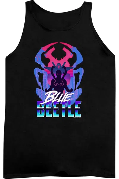 Gildan Blue Beetle (2023) Silhouette Adult Tank Top In Black