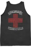 Gildan Bon Jovi Bad Medicine Adult Tank In Pink