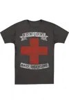 Gildan Bon Jovi Bad Medicine Short Sleeve Adult Tee / T-shirt In Pink