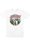 Gildan Bon Jovi Bon Sphere Short Sleeve Adult Tee / T-shirt In White