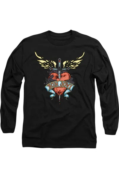 GILDAN BON JOVI DAGGERED LONG SLEEVE ADULT TEE / T-SHIRT