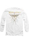 Gildan Bon Jovi Greatest Hits Short Sleeve Adult Tee / T-shirt In White