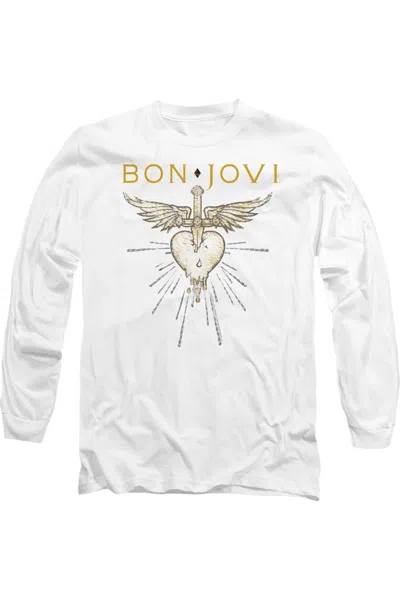 GILDAN BON JOVI GREATEST HITS LONG SLEEVE ADULT TEE / T-SHIRT