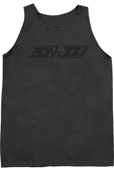 Gildan Bon Jovi New Logo Adult Tank In Pink