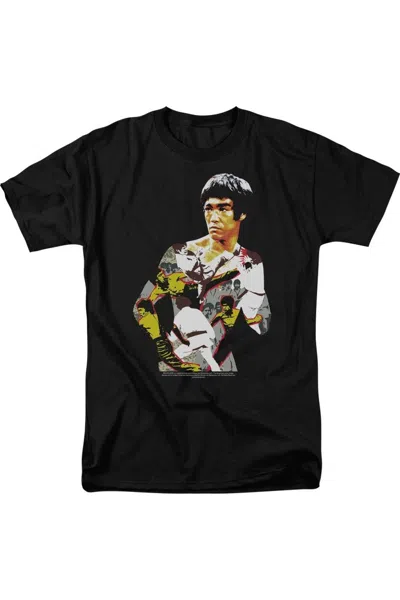 Gildan Bruce Lee Body Of Action Short Sleeve Adult Tee / T-shirt In Black