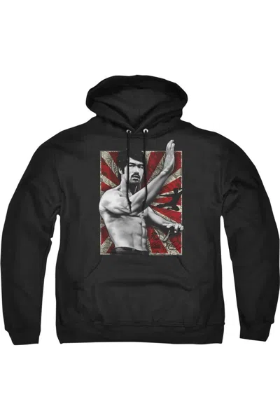 Gildan Bruce Lee Concentrate Adult Pull Over Hoodie In Black