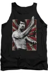 Gildan Bruce Lee Concentrate Adult Tank In Black