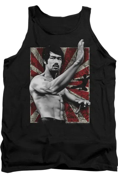 Gildan Bruce Lee Concentrate Adult Tank In Black