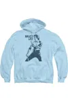 Gildan Bruce Lee Fighter Adult Pull Over Hoodie In Blue