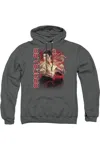 Gildan Bruce Lee Fury Adult Pull Over Hoodie In Pink
