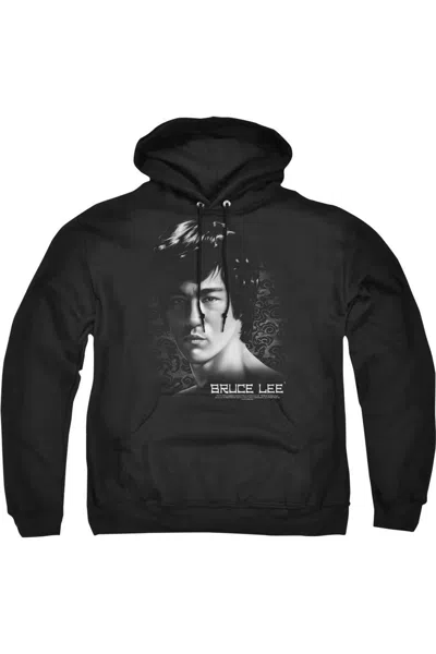 Gildan Bruce Lee In Your Face Adult Pull Over Hoodie In Black