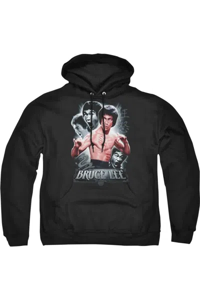Gildan Bruce Lee Inner Fury Adult Pull Over Hoodie In Black