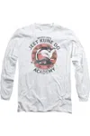 Gildan Bruce Lee Jeet Kune Long Sleeve Adult Tee / T-shirt In White