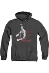 Gildan Bruce Lee Little Dragon Adult Heather Hoodie In Black