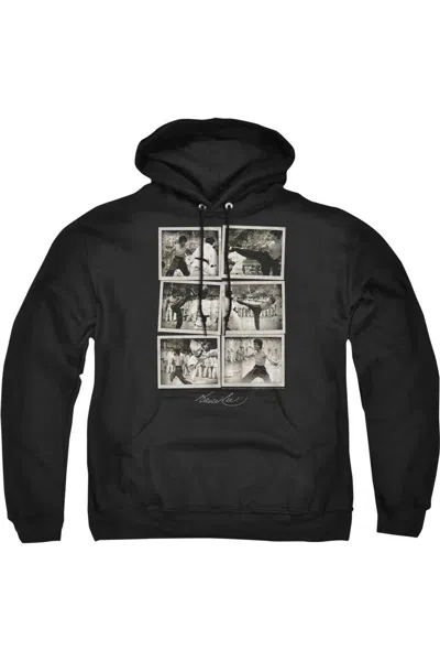 Gildan Bruce Lee Snap Shots Adult Pull Over Hoodie In Black