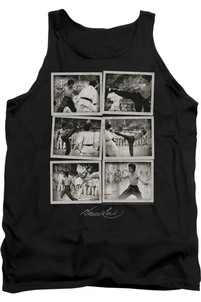 Gildan Bruce Lee Snap Shots Adult Tank In Black